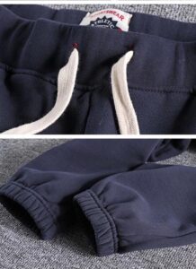 AW Men's draw string fleece pants add wool 12