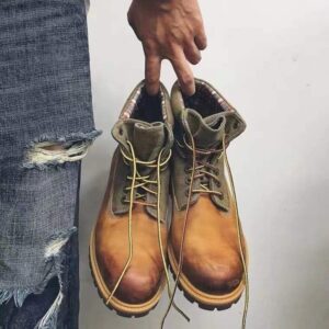 HOT STYLE LAPEL RHUBARD BOOT 7