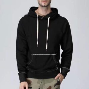 washed hoodie dyed double yard cotton tripe imported fabrics hoodie