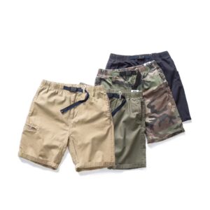 Fashion men's summer  camouflage sand wahsed  drawstring shorts