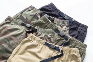 Fashion men's summer camouflage sand wahsed drawstring shorts 32