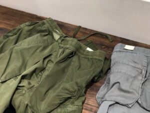 Men's Slim Pocket Urban Straight Leg Trousers Pencil Jogging Joggers Cargo Pants 32