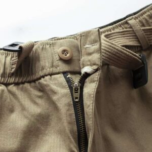 #6542 High weight cotton herringbone fabric,simple multi-bag wind classic straight cut,casual and semi-formal style pants 36