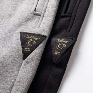 #0368 Simple compound Plush three-D three-dimensional tailoring, low-key, excellent comfort, versatile pop-up single pants 33