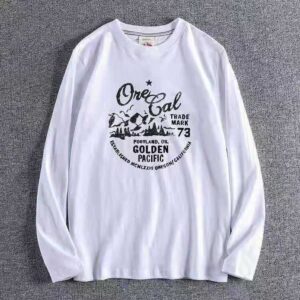 #6033 Crewneck High Quality Jumper Pullover Men GOLDEN PACIFIC Sweater