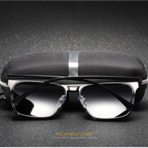 P26###TR90 UV400 MEN&rsquo;S FASHION mental frame polarized sunglasses outdoor stylish 22