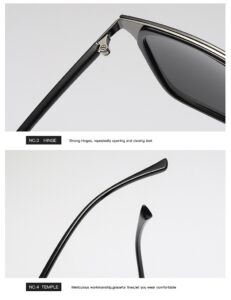 P26###TR90 UV400 MEN&rsquo;S FASHION mental frame polarized sunglasses outdoor stylish 32