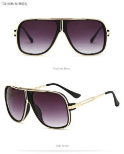 23072##Hot Seler Men's Fashion mental frame polarized sunglasses outdoor stylish 30