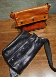 KB-0910#Leisure stylish genuine leather side bag 19