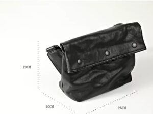 KB-0910#Leisure stylish genuine leather side bag 15