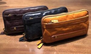 KW6639#sofe genuine retro style Men's hand purse 40
