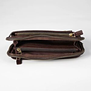 KW6639#sofe genuine retro style Men's hand purse 47