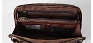 KW6639#sofe genuine retro style Men's hand purse 49