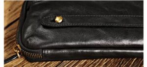 KW6639#sofe genuine retro style Men's hand purse 50
