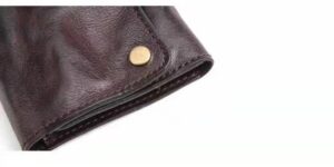 Genuine leather Anti-theft deduction Men's hand purse retro zipper 16