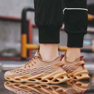 sports students fashion running spring and autumn new running leisure new dad students Korean version of men's shoes