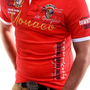 Men's spring/summer 2019 new short-sleeved t-shirt foreign trade source men's top t-shirt letter printed V-neck short sleeves