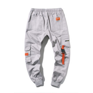 Men's large-size workwear trousers multi-pocket leggings foreign trade large size weaver loose sweatpants K205