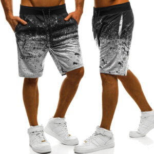 Summer Amazon men's casual shorts European and American style sweatpants slimmed down beach pants men