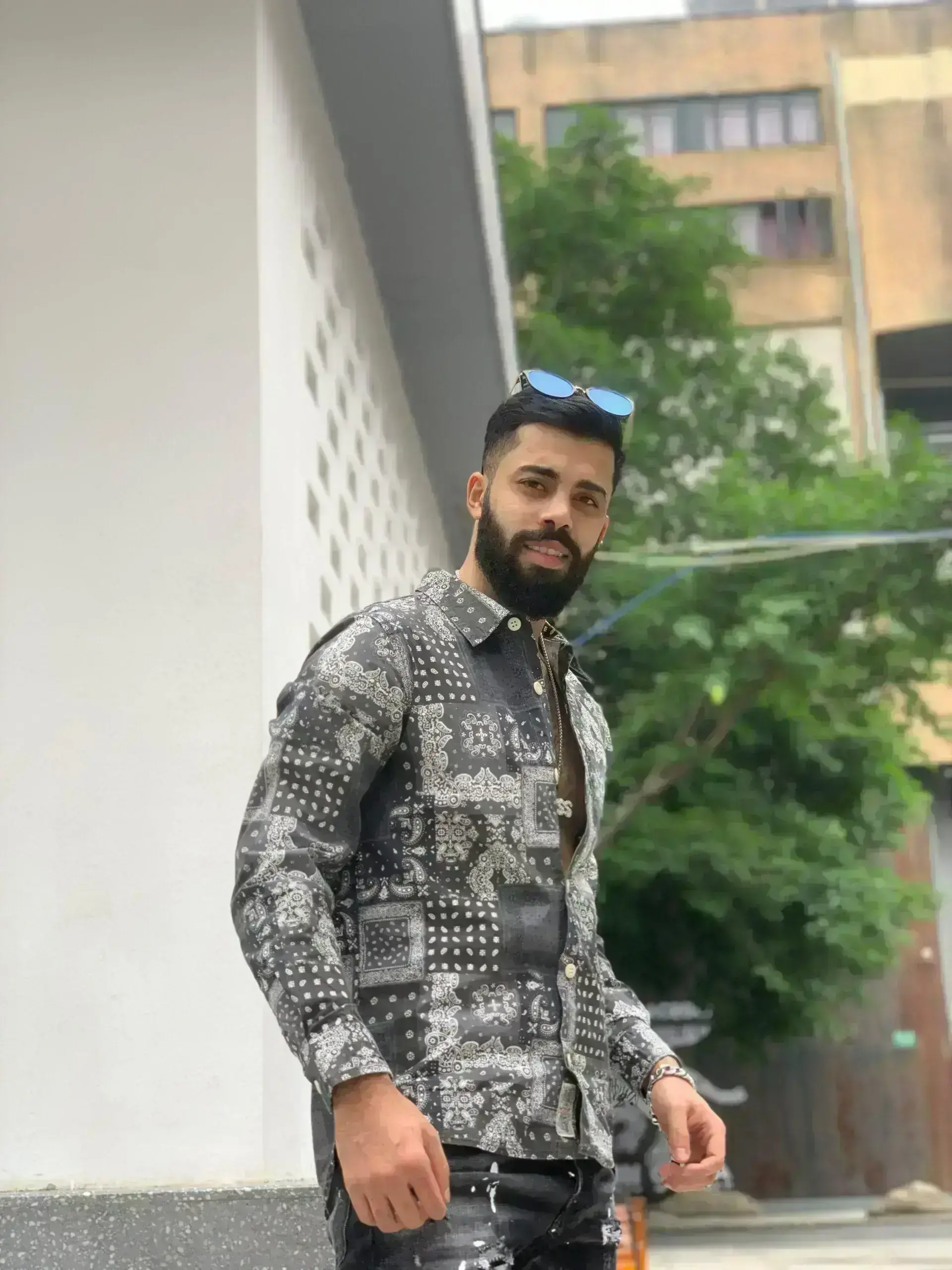 ins-style water wash cotton long-sleeved shirt loose casual comfortable shirt wholesale 10789 3 ins-style water wash cotton long-sleeved shirt loose casual comfortable shirt wholesale 10789 - Image 3