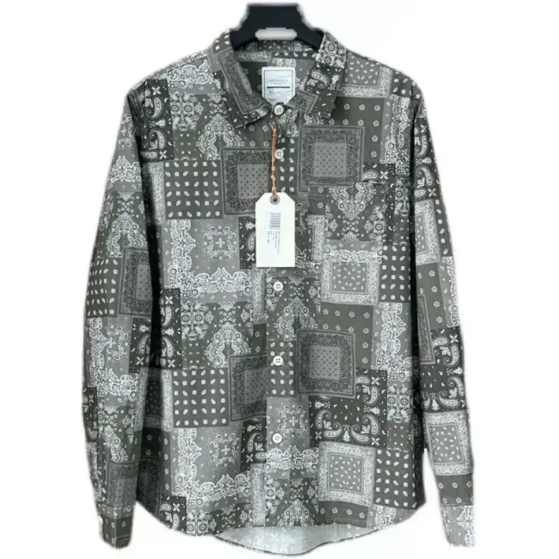 ins-style water wash cotton long-sleeved shirt loose casual comfortable shirt wholesale 10789 6 ins-style water wash cotton long-sleeved shirt loose casual comfortable shirt wholesale 10789