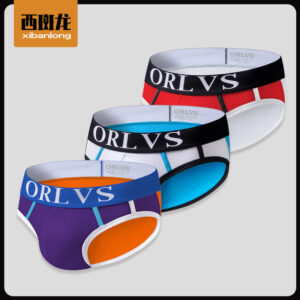 Quick-selling fashion triangle pants U-shaped bag orlvs cotton men's low-waisted underwear tide OR13